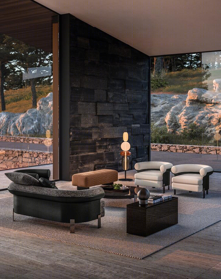 梦幻加州海岸,Minotti 现代度假胜地-17