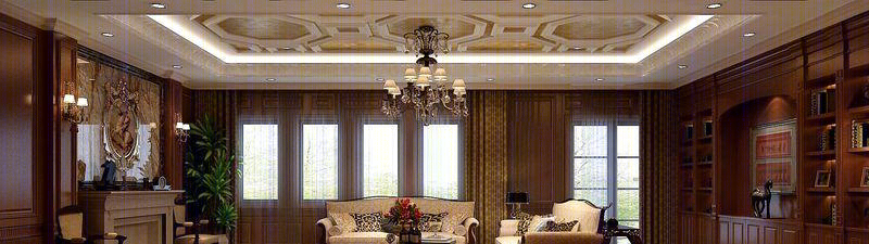 北京龙湖颐和原著混搭风会所设计-7