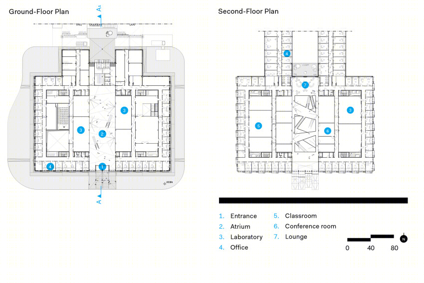 洛桑联邦理工学院机械工程系教学楼丨Dominique Perrault Architecture-29