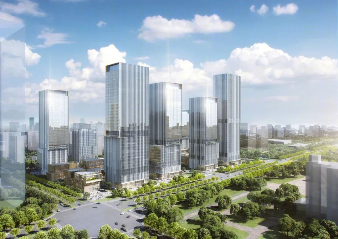 南京金融城三期 | 现代活力街区,复合功能,悬挑设计-13
