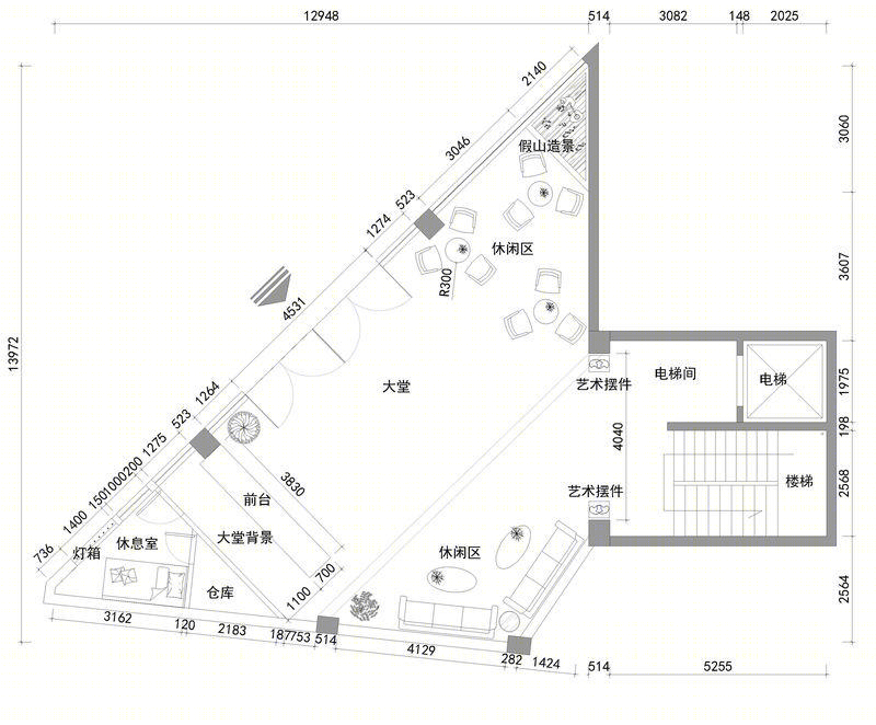 现代轻奢酒店恒兴大酒店-23