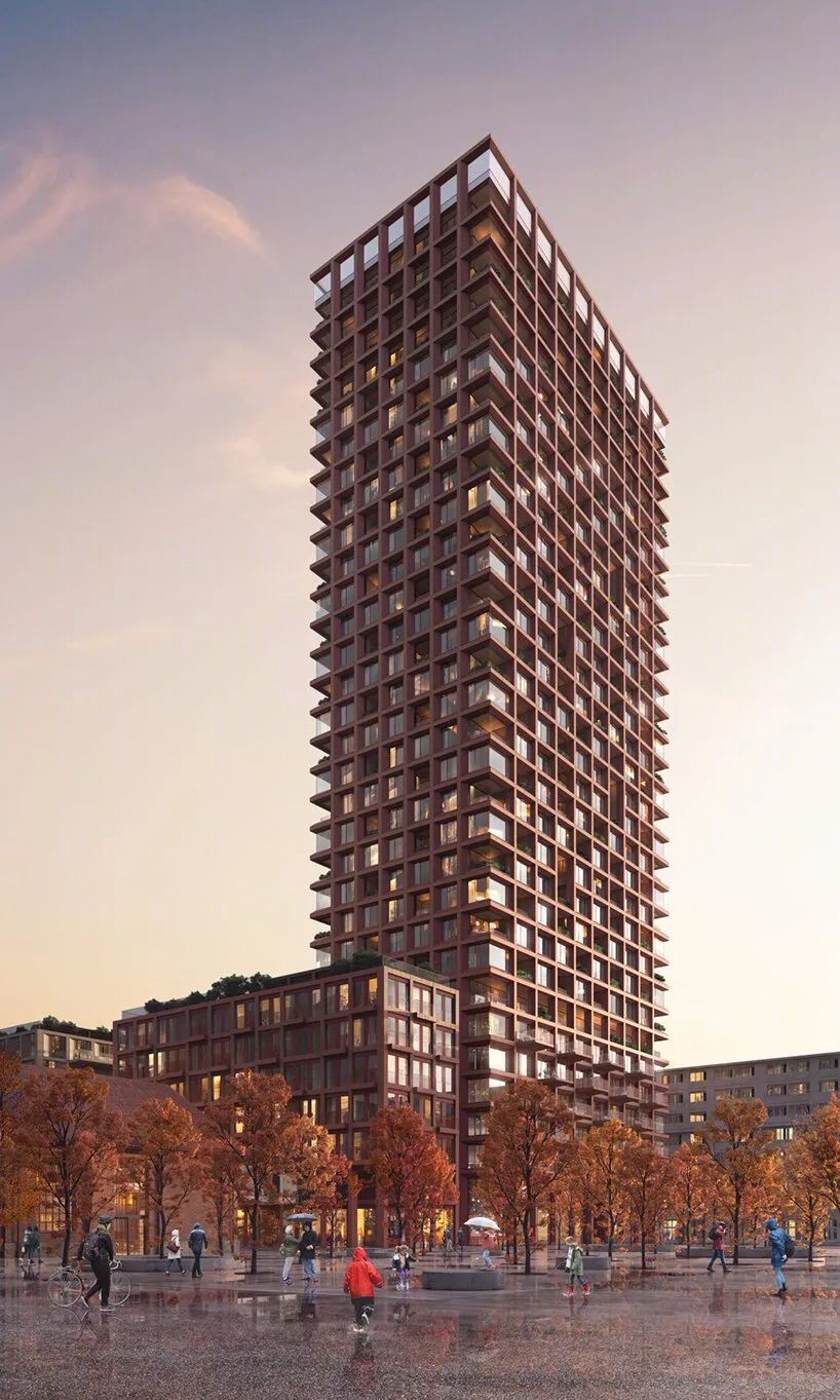 Rocket&Tigerli 木结构住宅塔楼丨瑞士丨Schmidt Hammer Lassen Architects-13