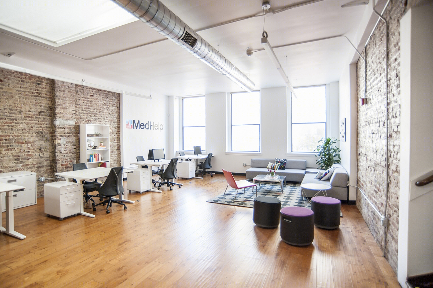 旧金山 MedHelp 办公室 | 现代风格与品牌色彩的完美融合-14
