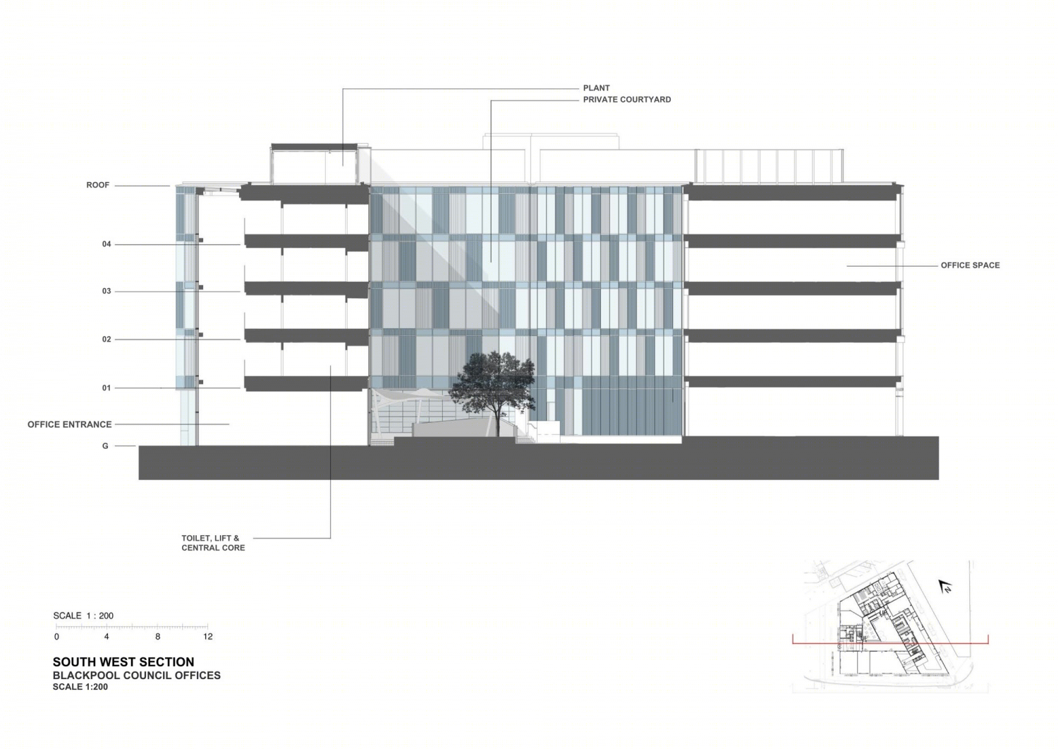 英国黑潭镇Talbot办公楼丨AHR Architects-64