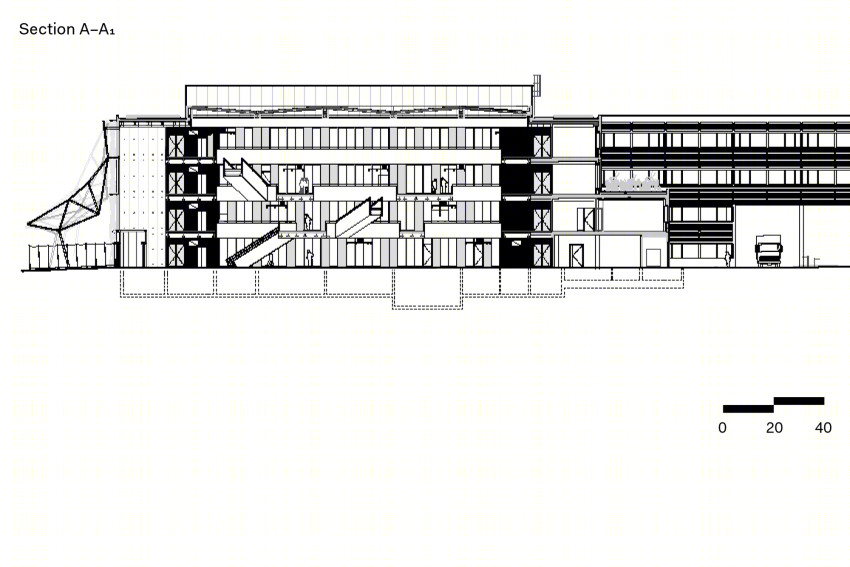 洛桑联邦理工学院机械工程系教学楼丨Dominique Perrault Architecture-31