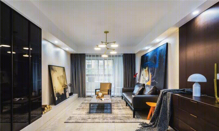 
万科第五城现代简约软装案例 -4