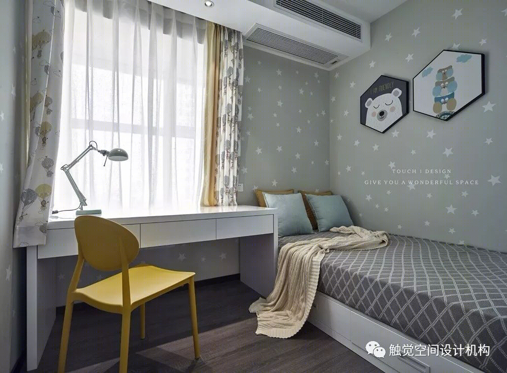 天津融创蘭园 95㎡简约黑白调空间-40
