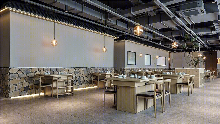 小南风村落餐厅空间-13