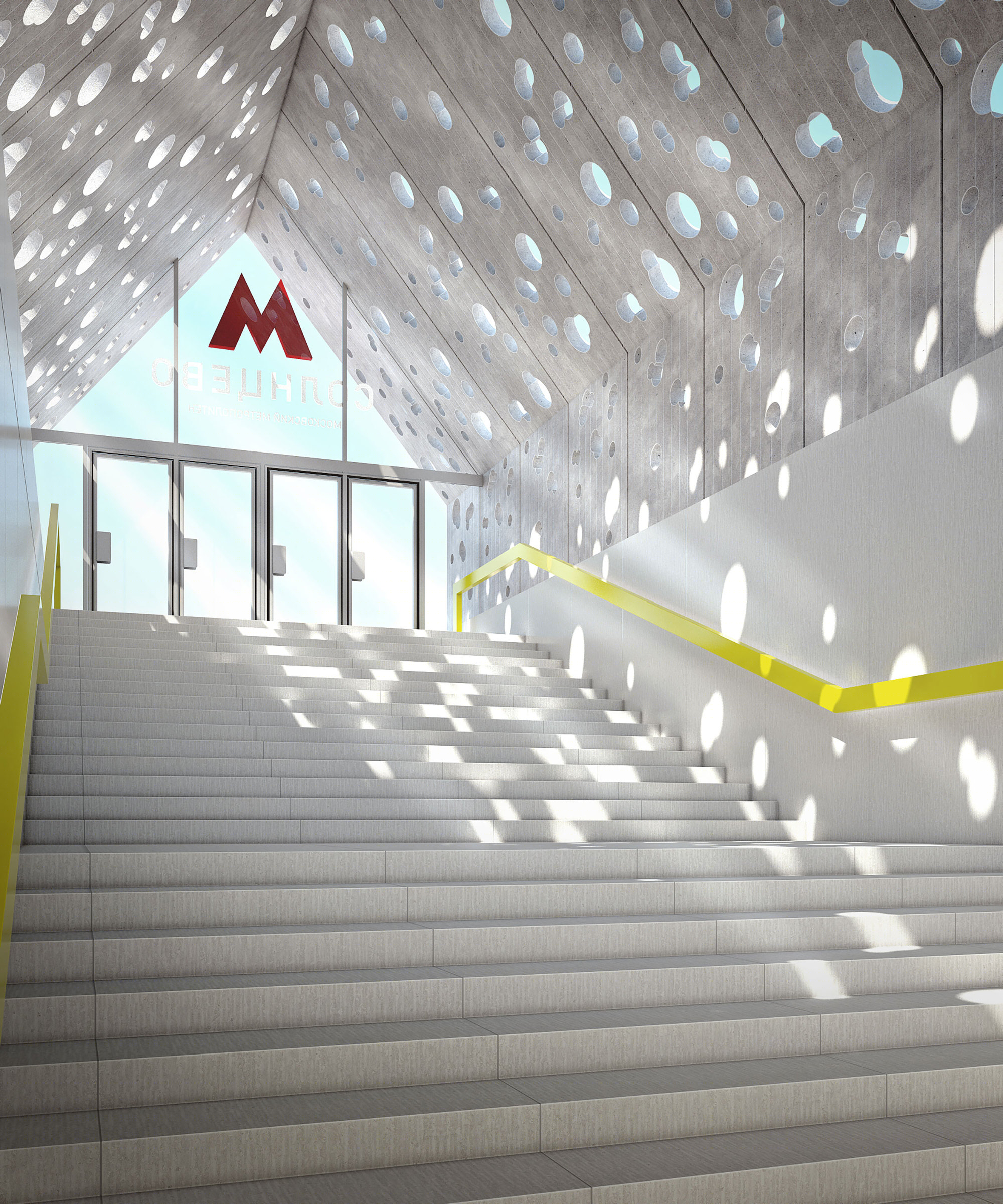 Solntsevo地铁站丨Nefa Architects-18