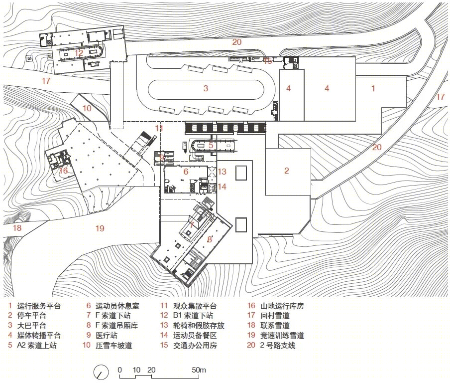 国家高山滑雪中心丨中国北京丨中国建筑设计研究院有限公司-47