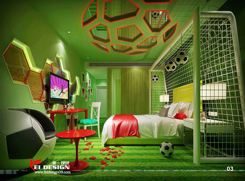 足球主题房设计-2