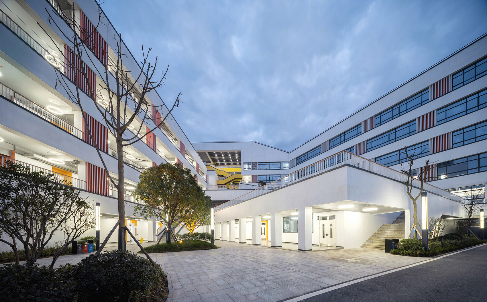吉首中驰·湘郡礼德学校丨中国湘西丨山东建筑大学建筑城规学院象外营造工作室-119