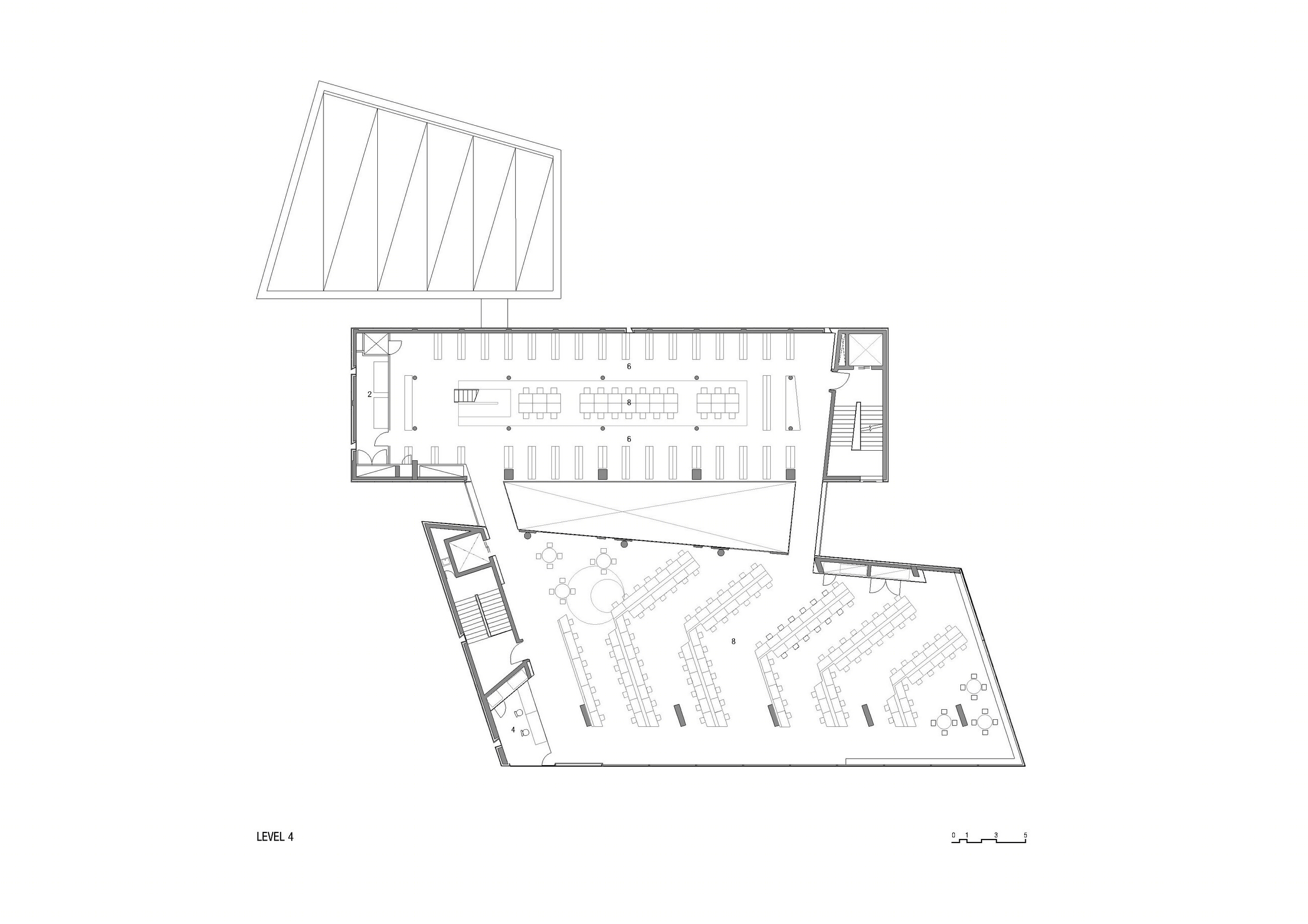 三棱镜般的都柏林地标建筑——Ussher 图书馆-23