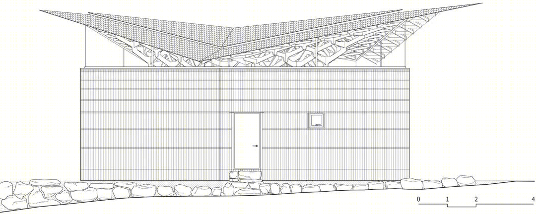 重生的东亚木构建筑 | 三棵树住宅-59