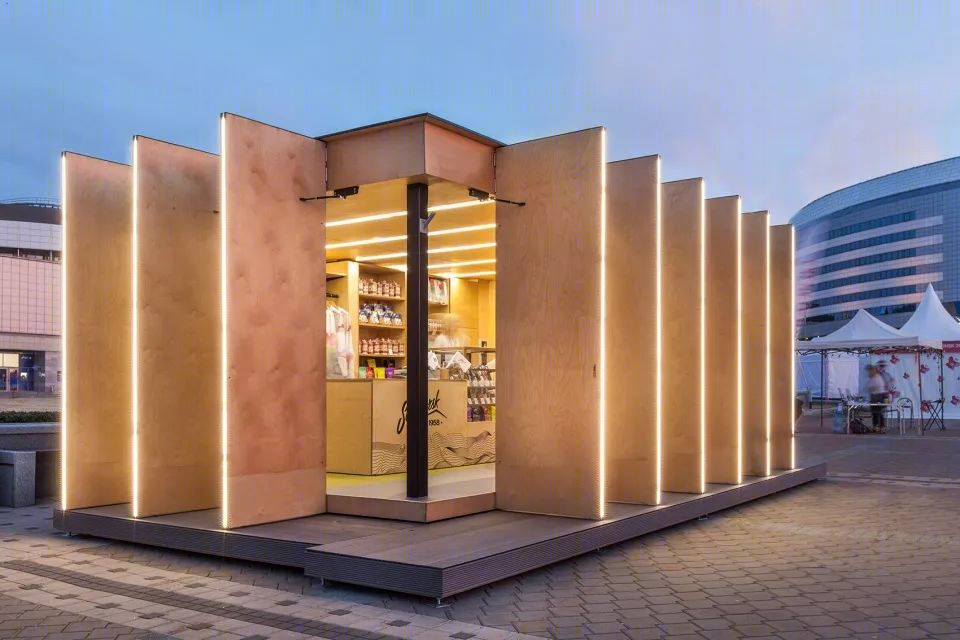白俄罗斯 Soligorsk 活力展亭，简约环保设计诠释城市品牌-27