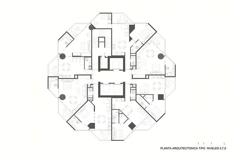 墨西哥普埃布拉“阿达曼特”高层建筑丨梅耶哈斯巴尼建筑事务所-34