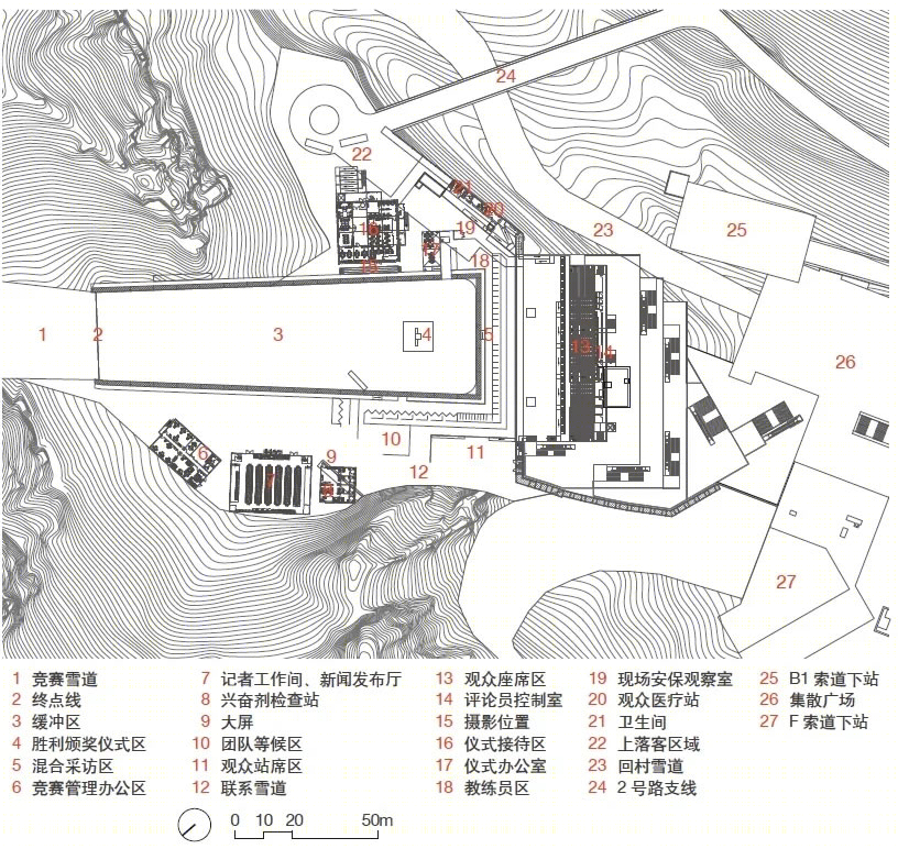 国家高山滑雪中心丨中国北京丨中国建筑设计研究院有限公司-49