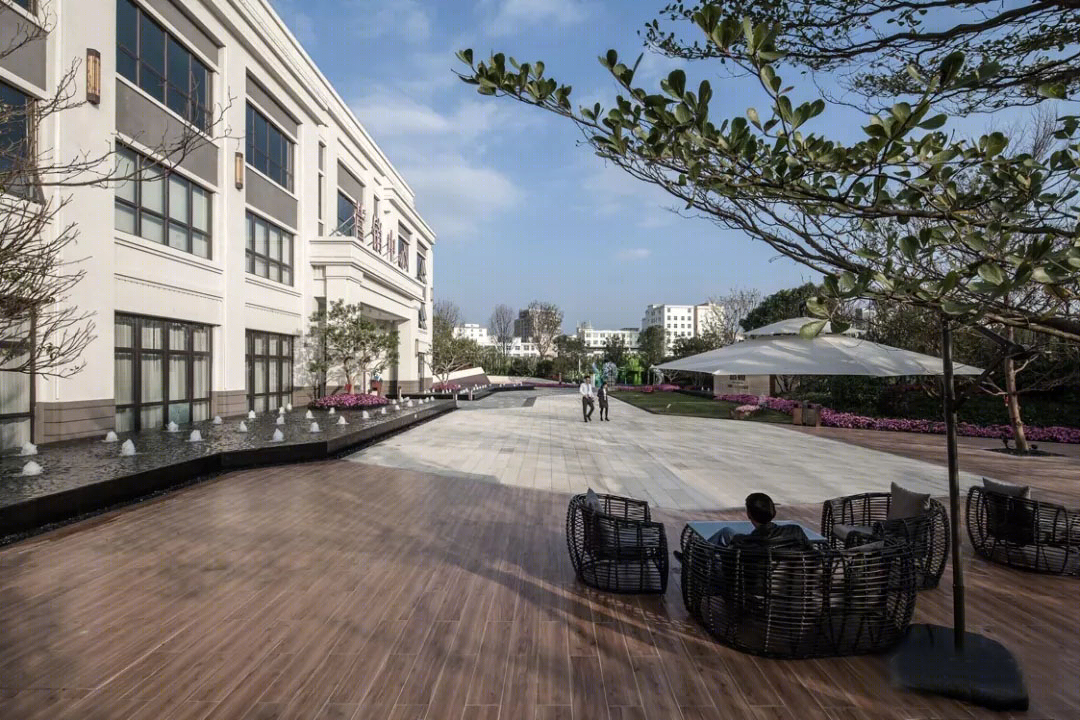 汕头雅居乐御賓府示范区景观——现代海浪绿岛风格-4