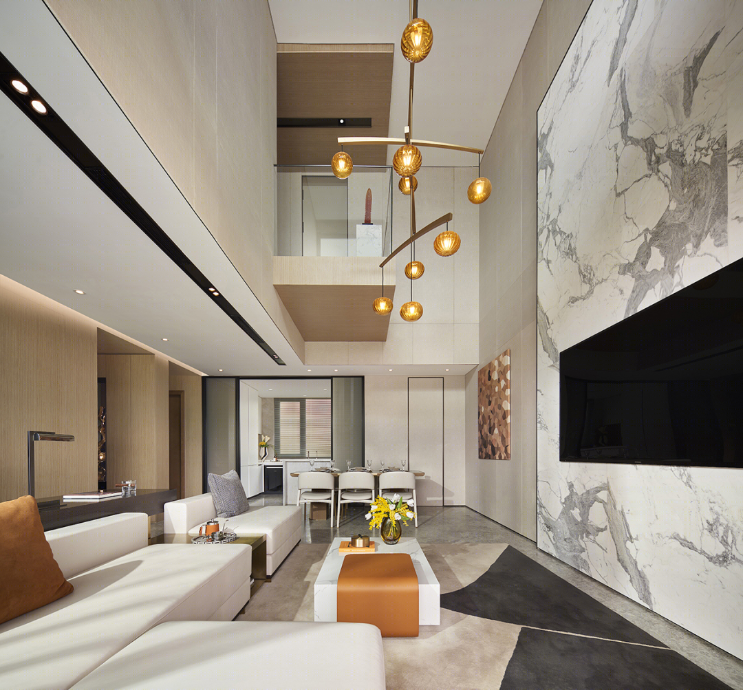 龙信中天·御澜珑溪下叠样板间丨中国江苏丨ONE HOUSE DESIGN 壹舍设计-5