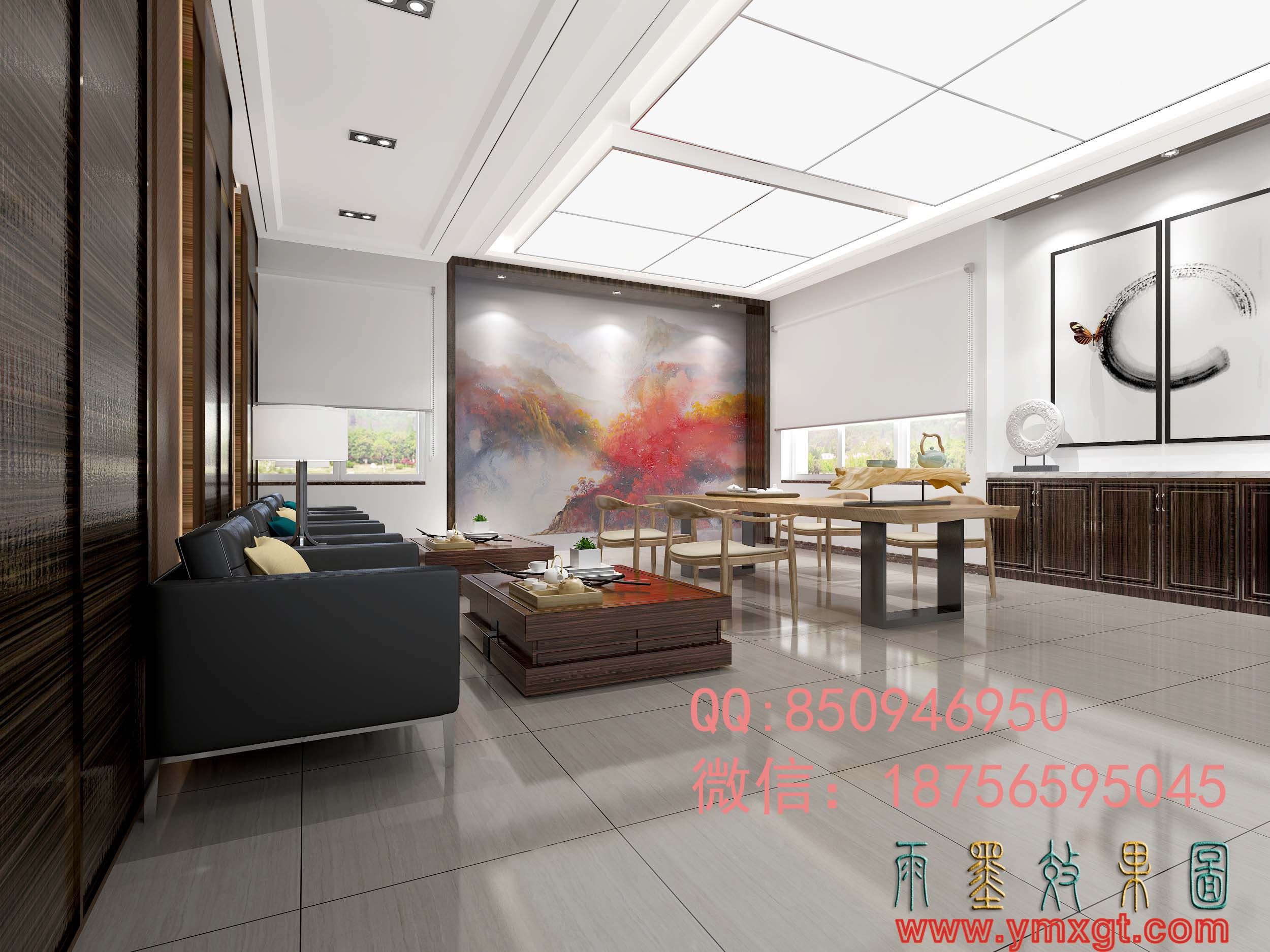 简约现代的办公空间设计-9