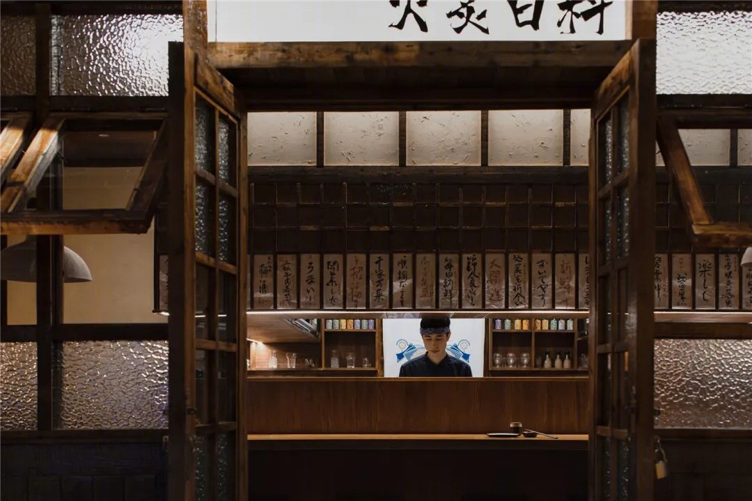 壹阁设计 | “锦食堂”日料餐厅,温馨舒适的全木空间-37