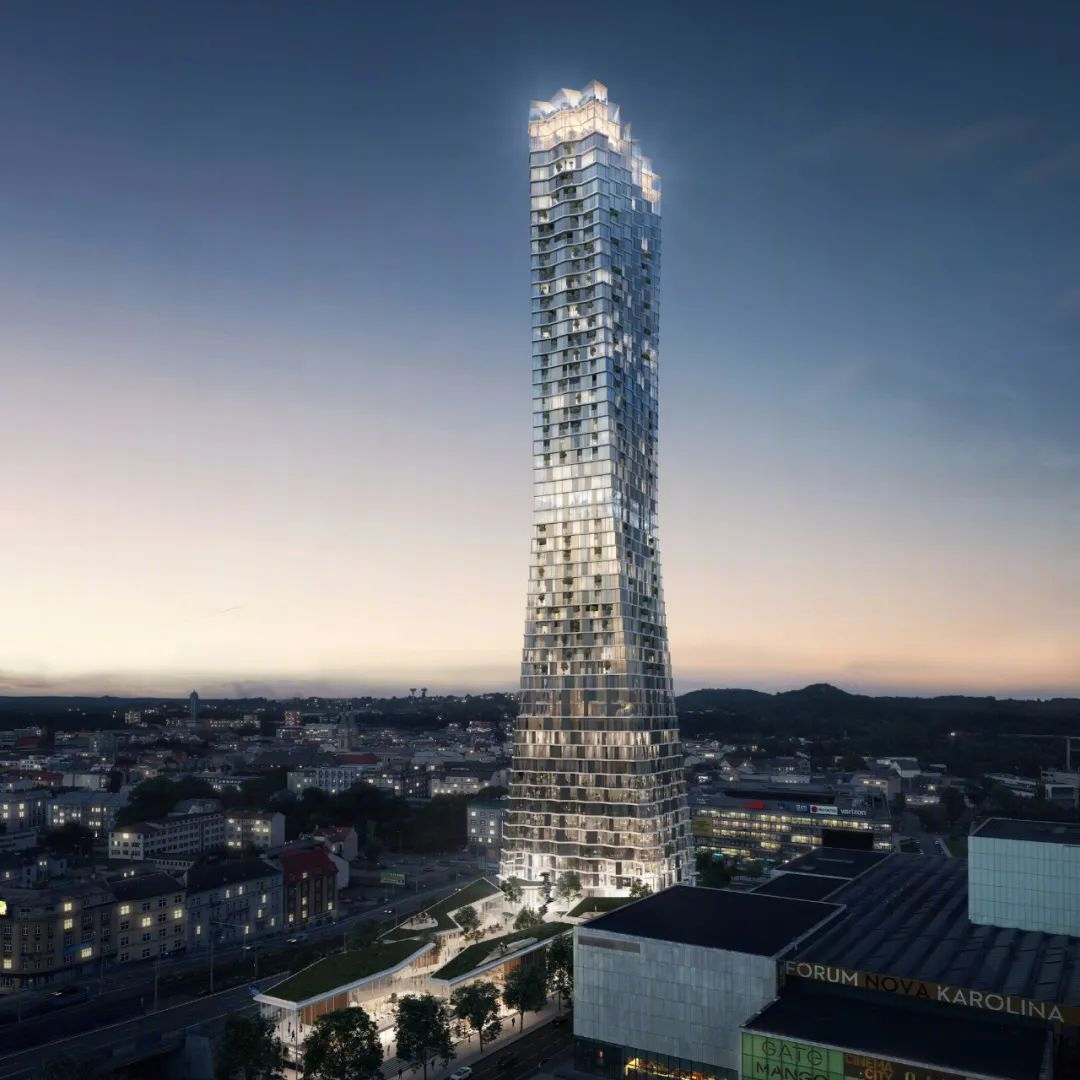 奥斯特拉瓦塔 · 后工业城市的新型摩天大楼设计丨捷克丨CHYBIK + KRISTOF-19
