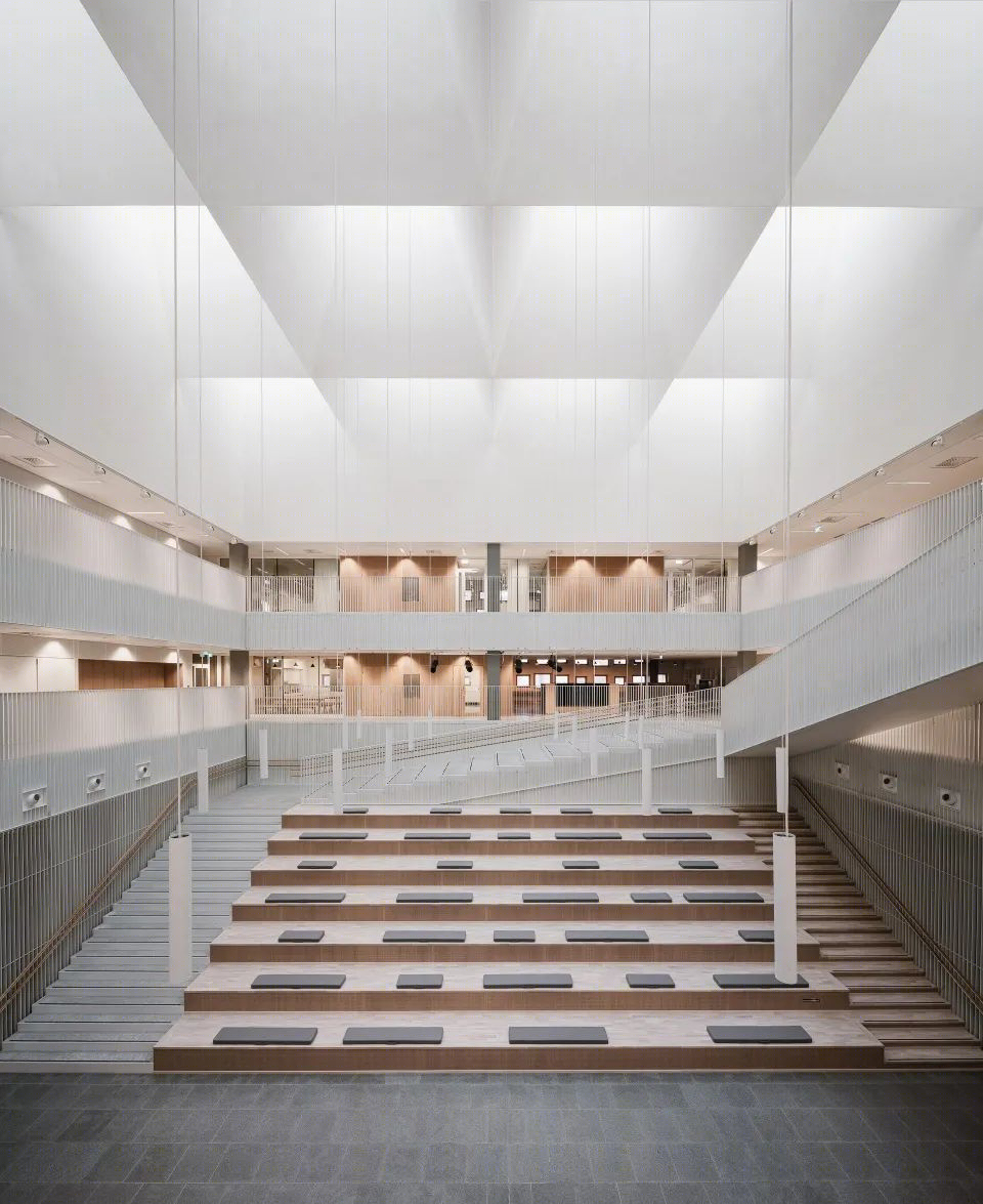 赫尔辛基 Jätkäsaari 综合学校丨芬兰赫尔辛基丨AOR Architects-1
