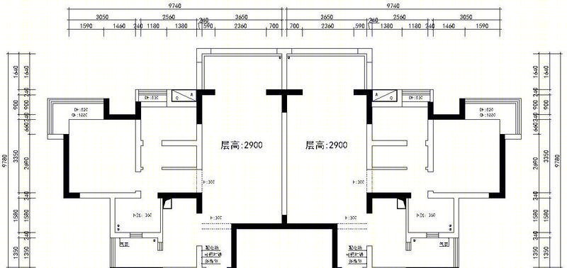 余章敏丨金域香江186大平层-28
