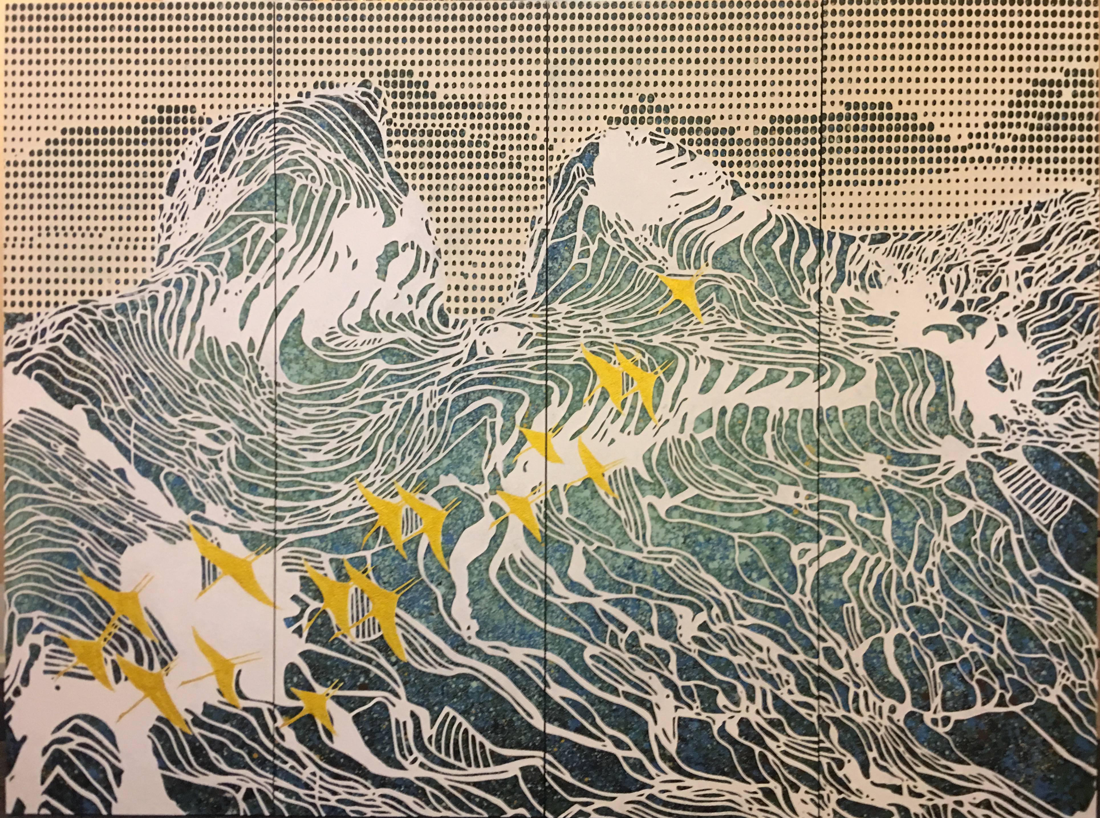 乾唐画业肌理画展示-0