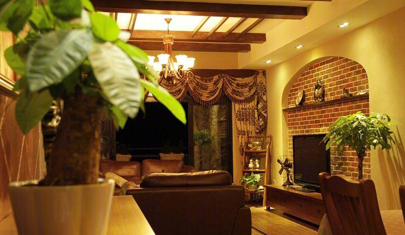 美式乡村风格南洋森林设计，诠释成熟文化内涵-1