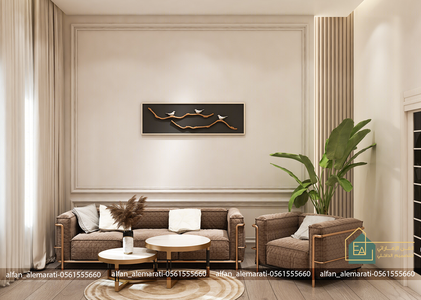 Anastasiya Gushchina丨平层丨NEW CLASSIC LUXURY BEDROOM-3
