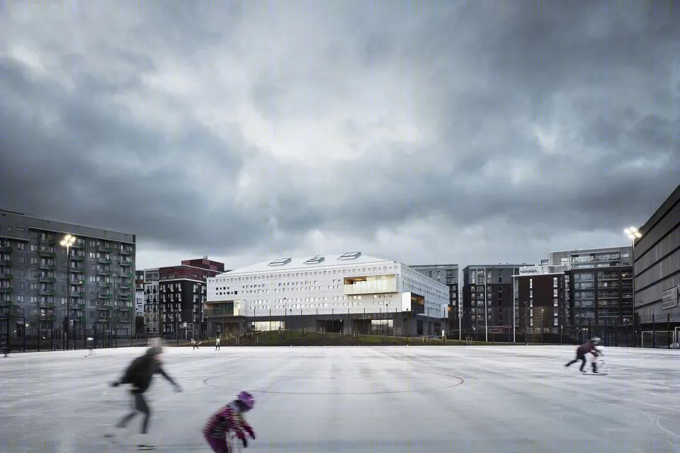 赫尔辛基 Jätkäsaari 综合学校丨芬兰赫尔辛基丨AOR Architects-7