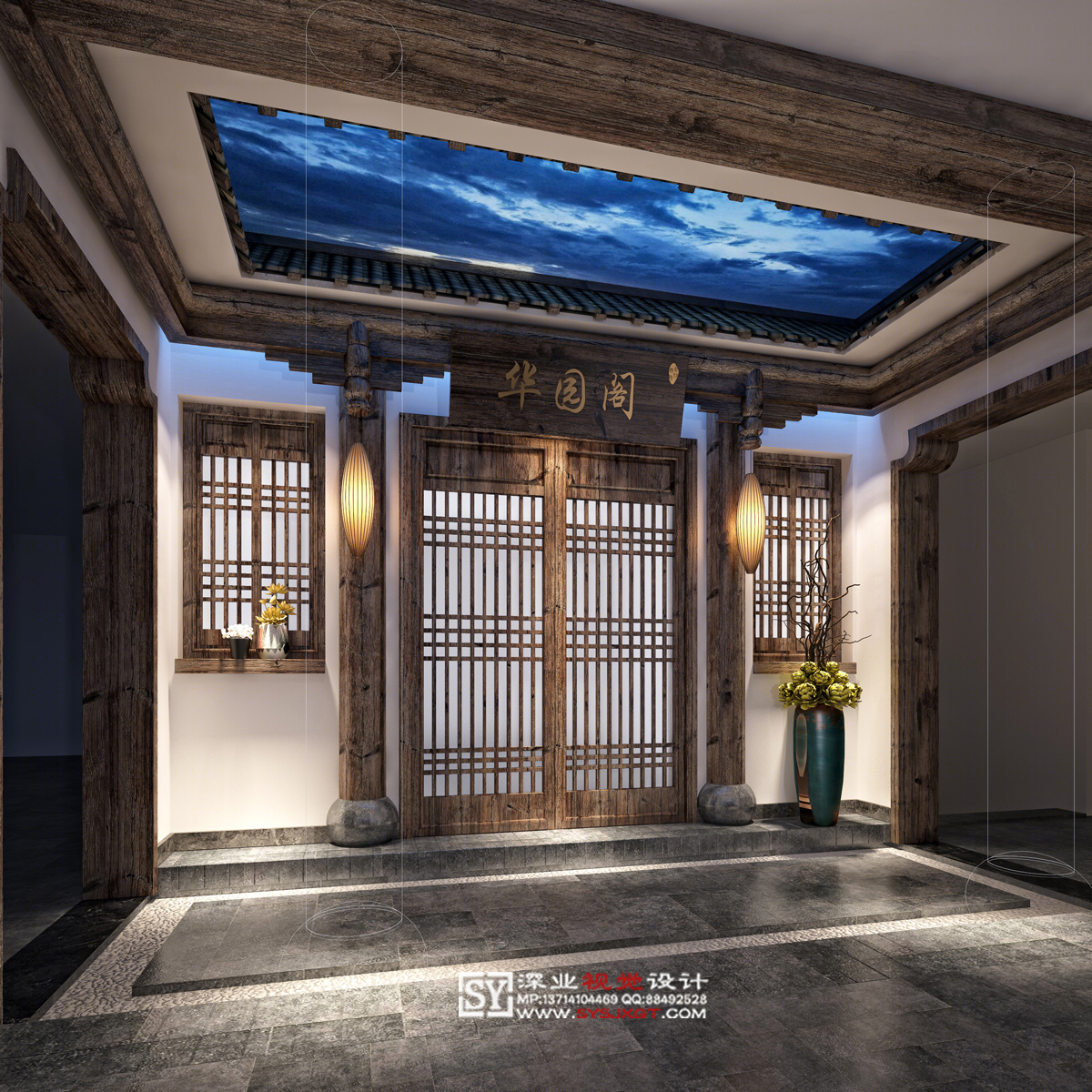 2017 深业视觉设计酒店办公作品——深圳创意产业园酒店设计-6