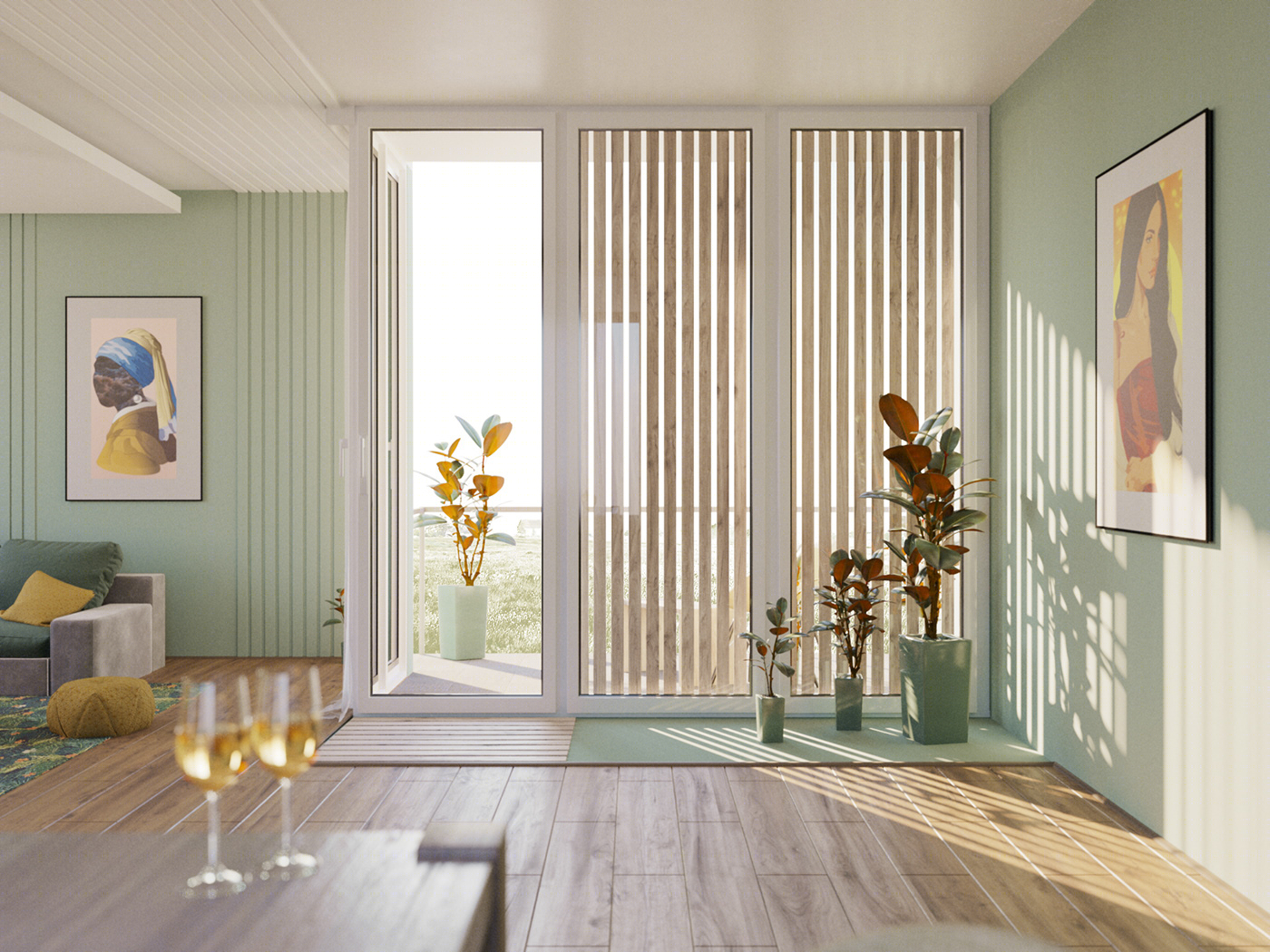Anastasiya Gushchina丨平层丨Interior Design / calm tones-7