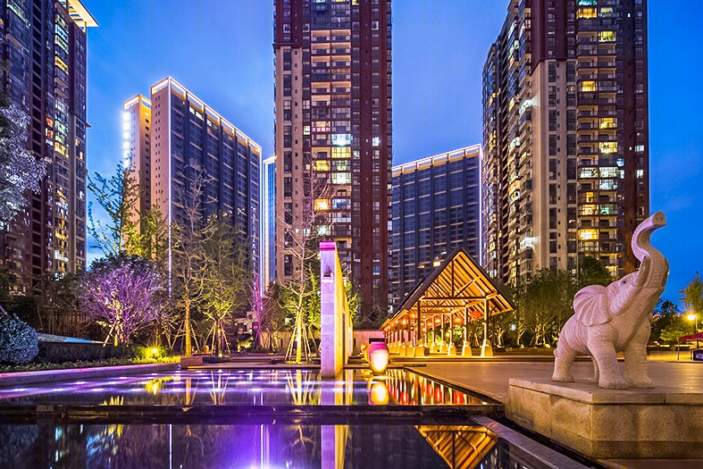 德润朗悦湾东南亚住宅景观-16
