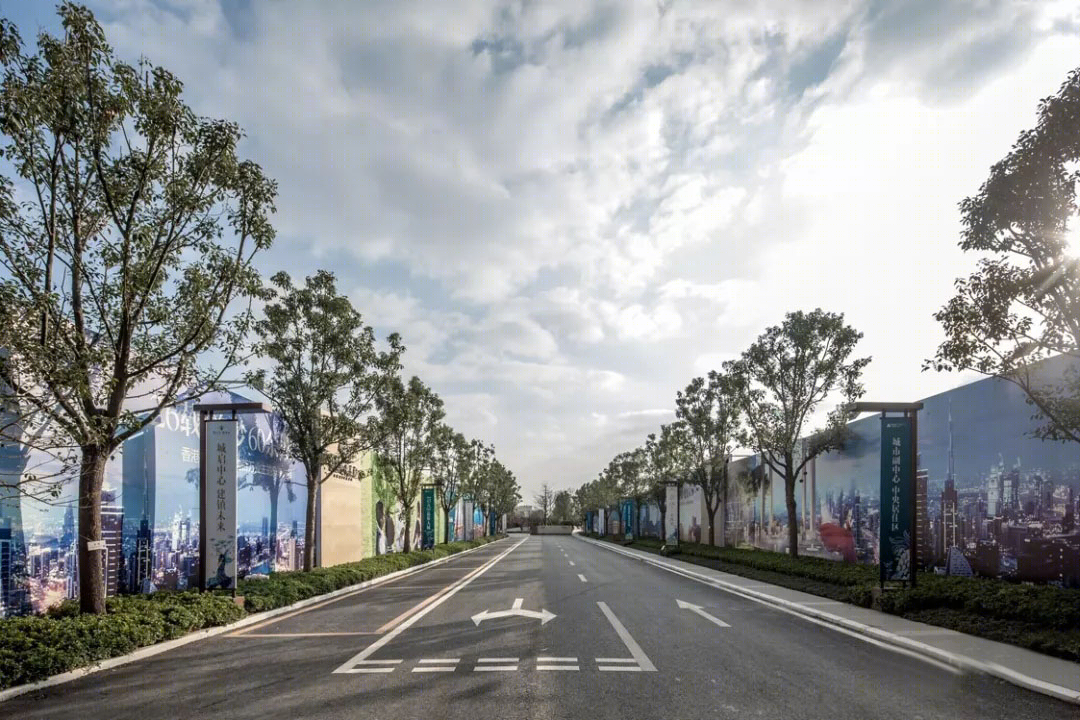 汕头雅居乐御賓府示范区景观——现代海浪绿岛风格-7