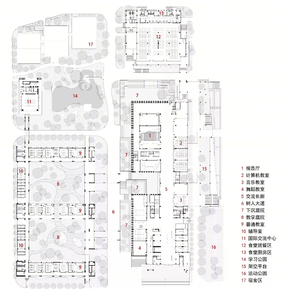 杭州第二中学钱江学校丨中国杭州丨浙江大学建筑设计研究院-113