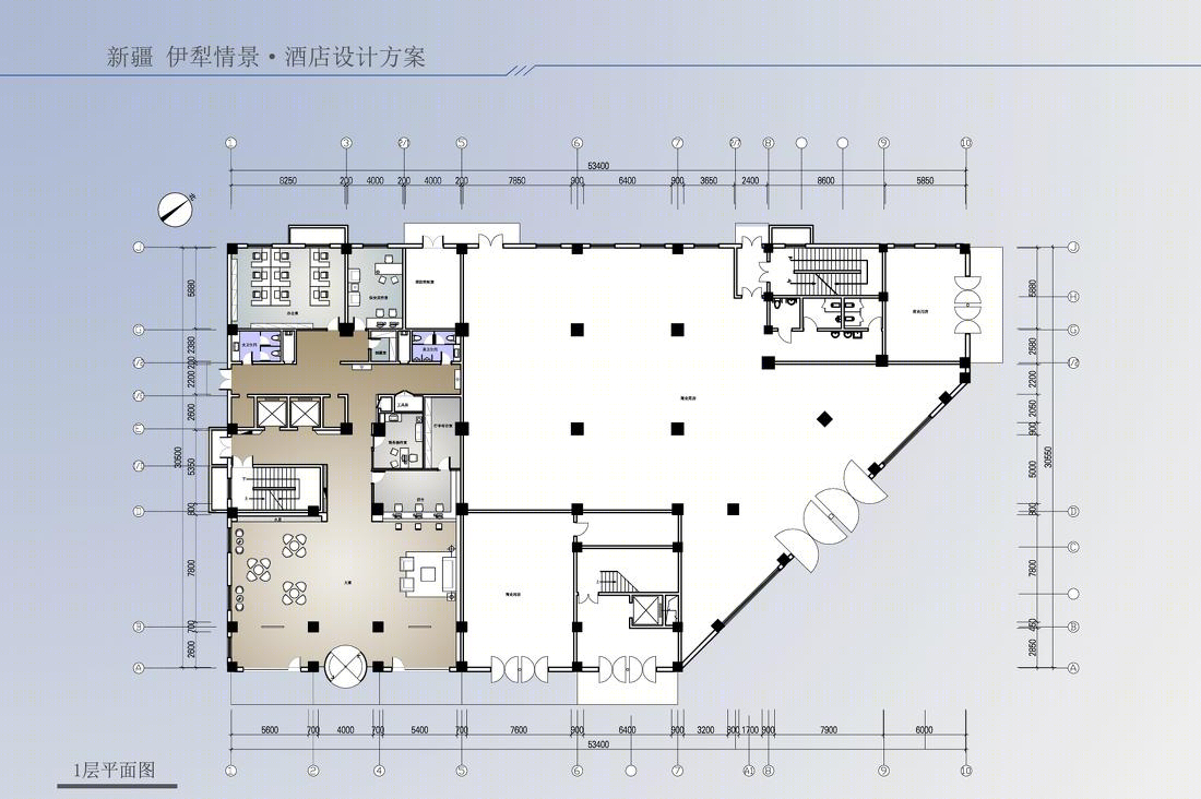中国新疆 情景酒店 12000平米-15
