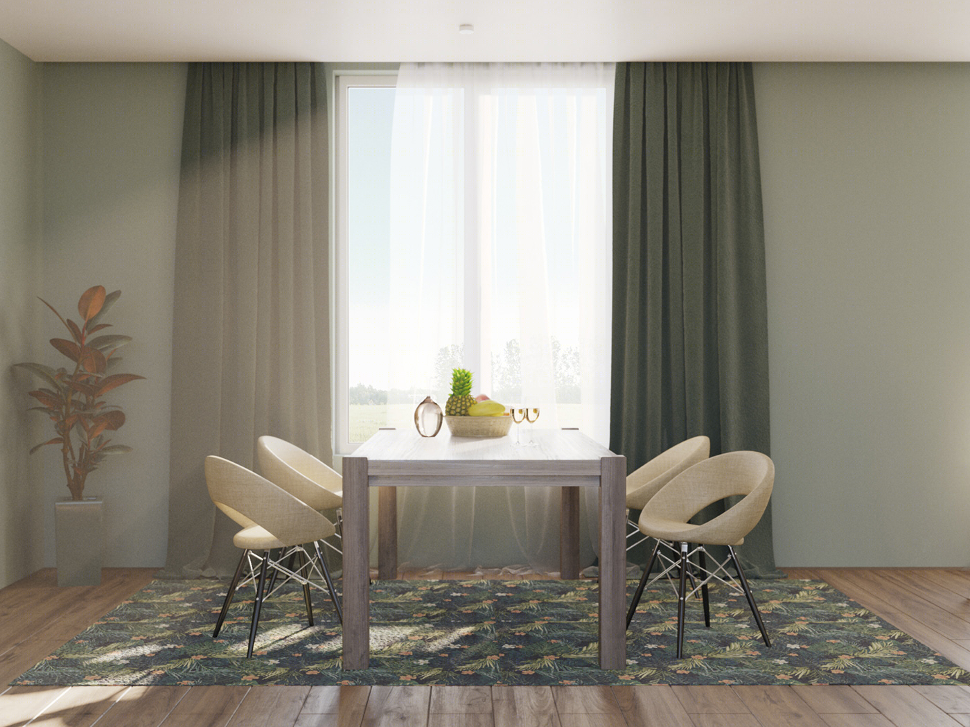 Anastasiya Gushchina丨平层丨Interior Design / calm tones-8