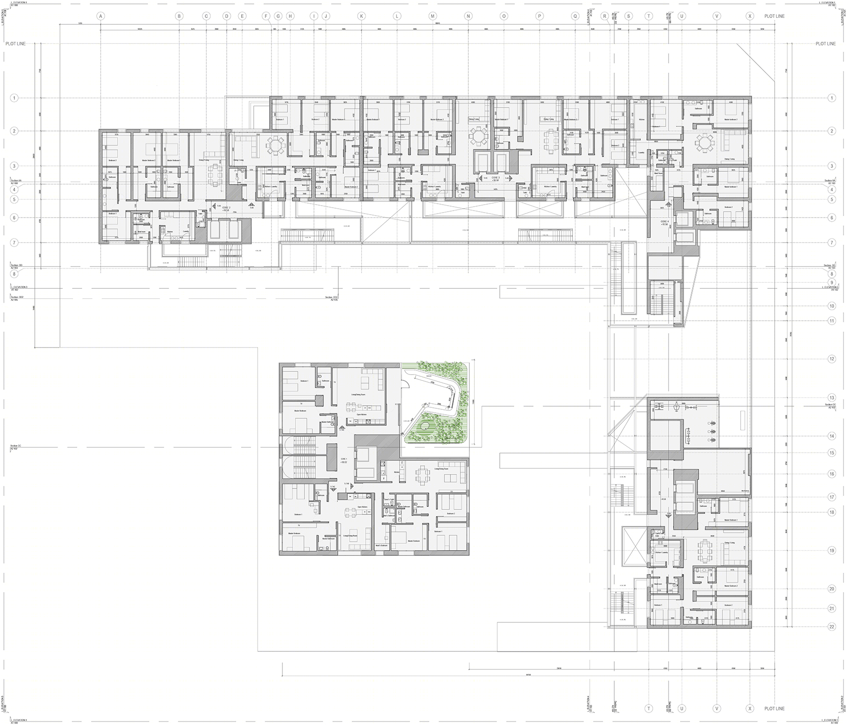 科威特 Wafra Living 住宅丨AGi architects-45