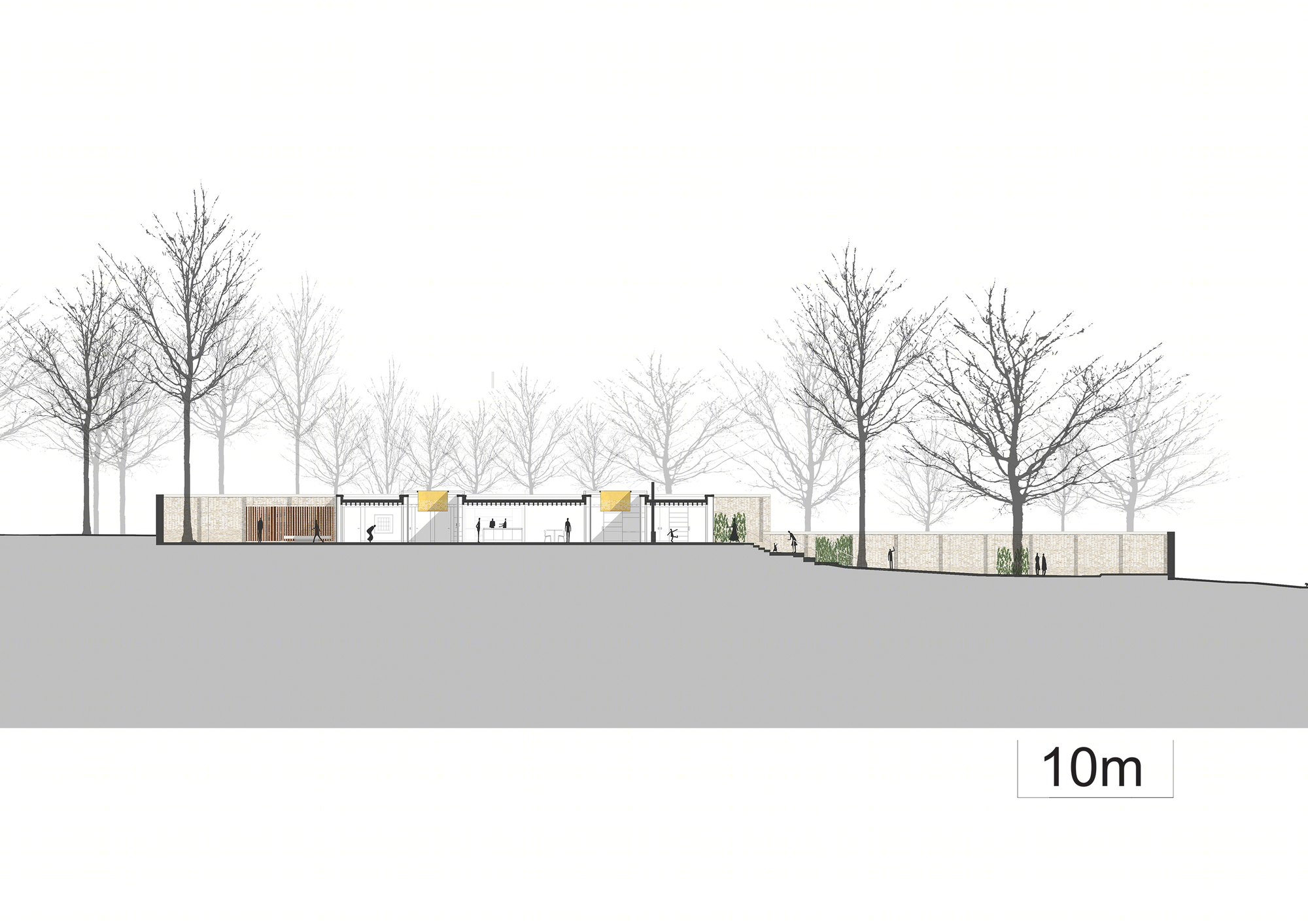英国玛吉拉纳克郡癌症护理中心丨Reiach and Hall Architects-61