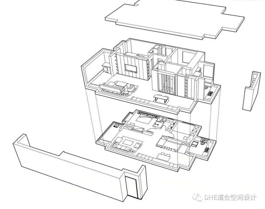 半糖 · 温馨舒适现代风格住宅设计丨DHE 道合空间设计-30