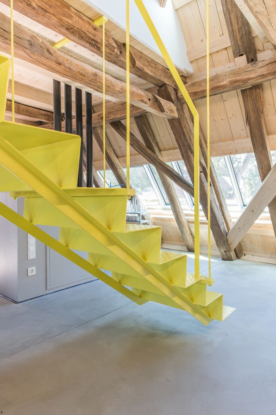 德国蒂宾根市历史悠久的谷仓建筑改造丨Architekturbüro Manderscheid-40
