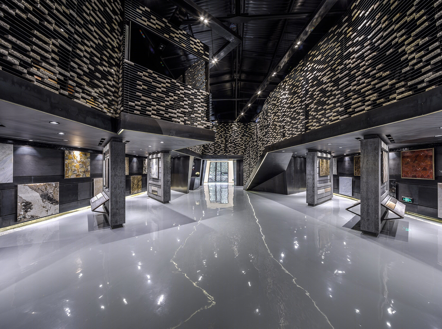 废弃厂房变石材档案馆与餐厅,传统工艺焕发新生-43