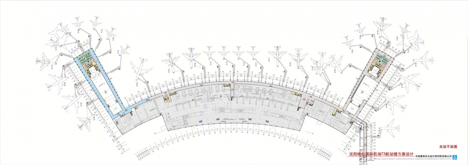 沈阳桃仙国际机场 T3 航站楼丨中国建筑东北设计研究院有限公司-34