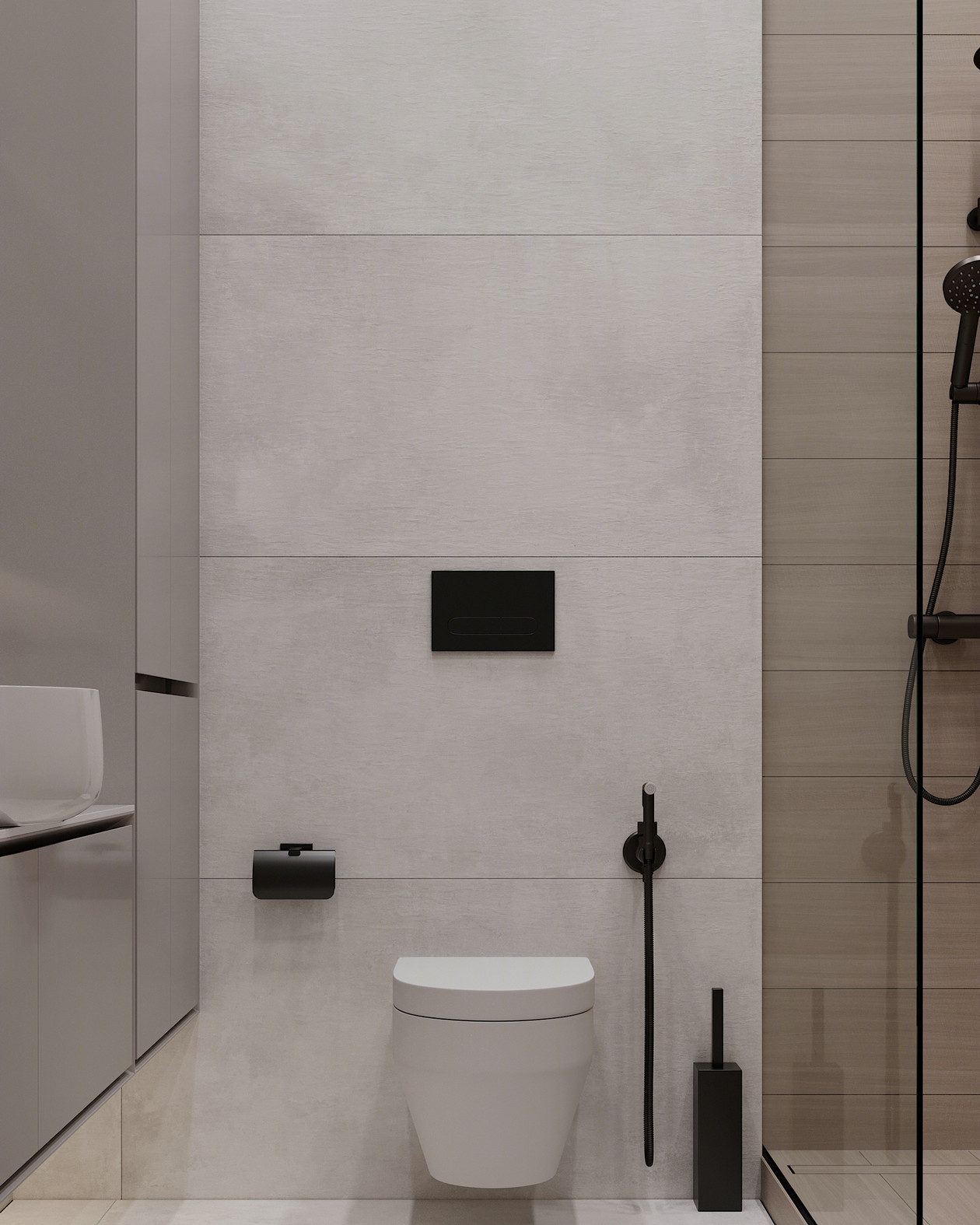 70㎡浅色系公寓设计，安静的治愈时光-19