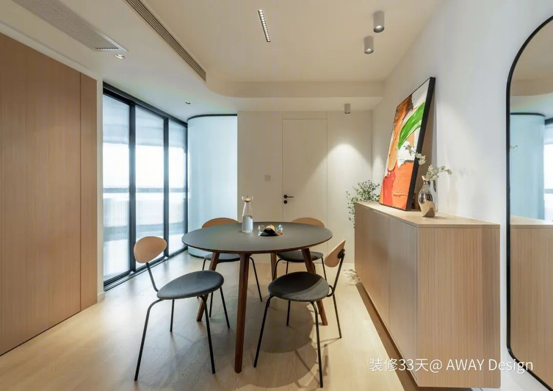 上海 110 平现代简约原木三口之家丨中国上海丨AWAY Design（上海）-23