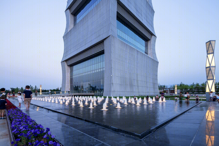 西安航天城文化生态园——现代景观设计与古文化的完美融合-34