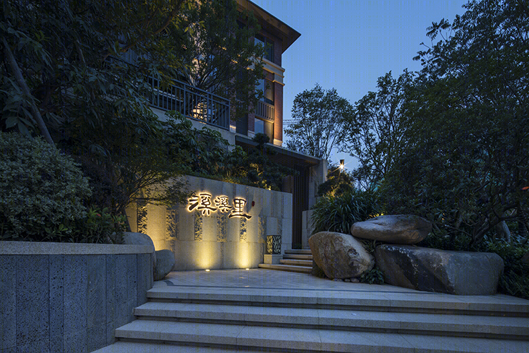 福州金辉溪溪里新中式住宅景观-21