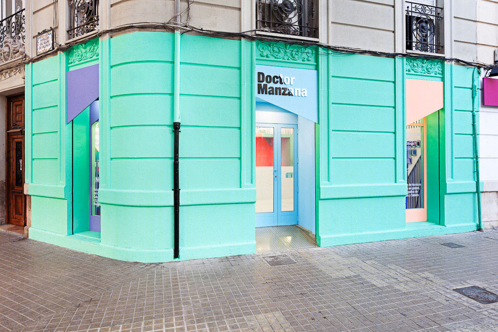 巴伦西亚DOCTOR MANZANA店面丨Ana Milena Hernández Palacios(来自Masquespacio的设计师)-21